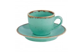 Seasons Sea Spray Espresso Saucer